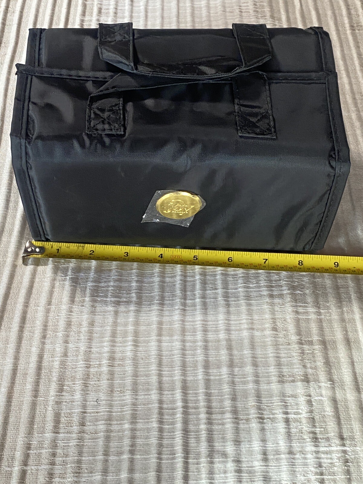 Sac à Main Tote Joy Mangano Noir Intelligent Avec Portefeuille à Fermeture éclair Et Protection RFID - Neuf Avec étiquette