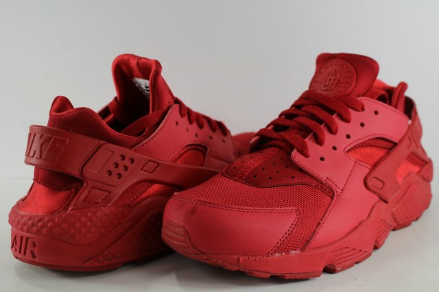 varsity red huaraches
