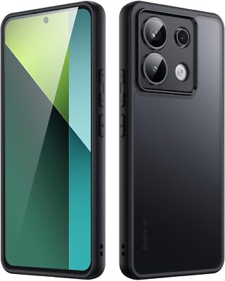 Lonfeid Matt Hülle für Xiaomi Redmi Note 13 / Pro / Plus 5G 4G Durchscheinende