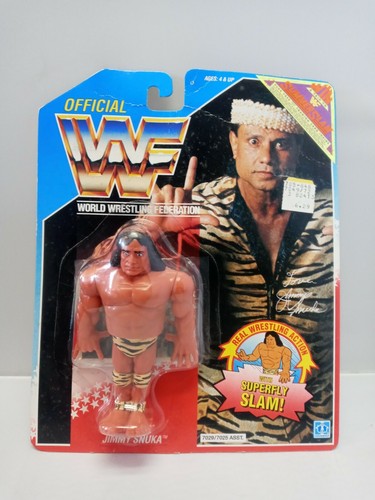 Wwf Hasbro US Card Superfly Jimmy Snuka New Sealed...