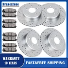 ​Front and Rear Rotors Brake Pads Kit for Dodge Charger Magnum Chrysler 300 AWD