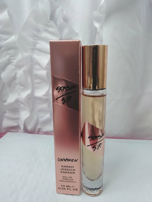 STASH SJP UNSPOKEN 0.34oz EAU DE PARFUM Rollerball NIB Free