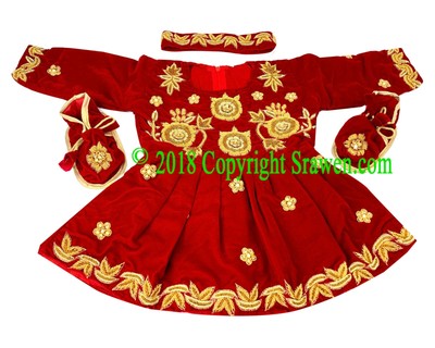 pasni dress for baby girl