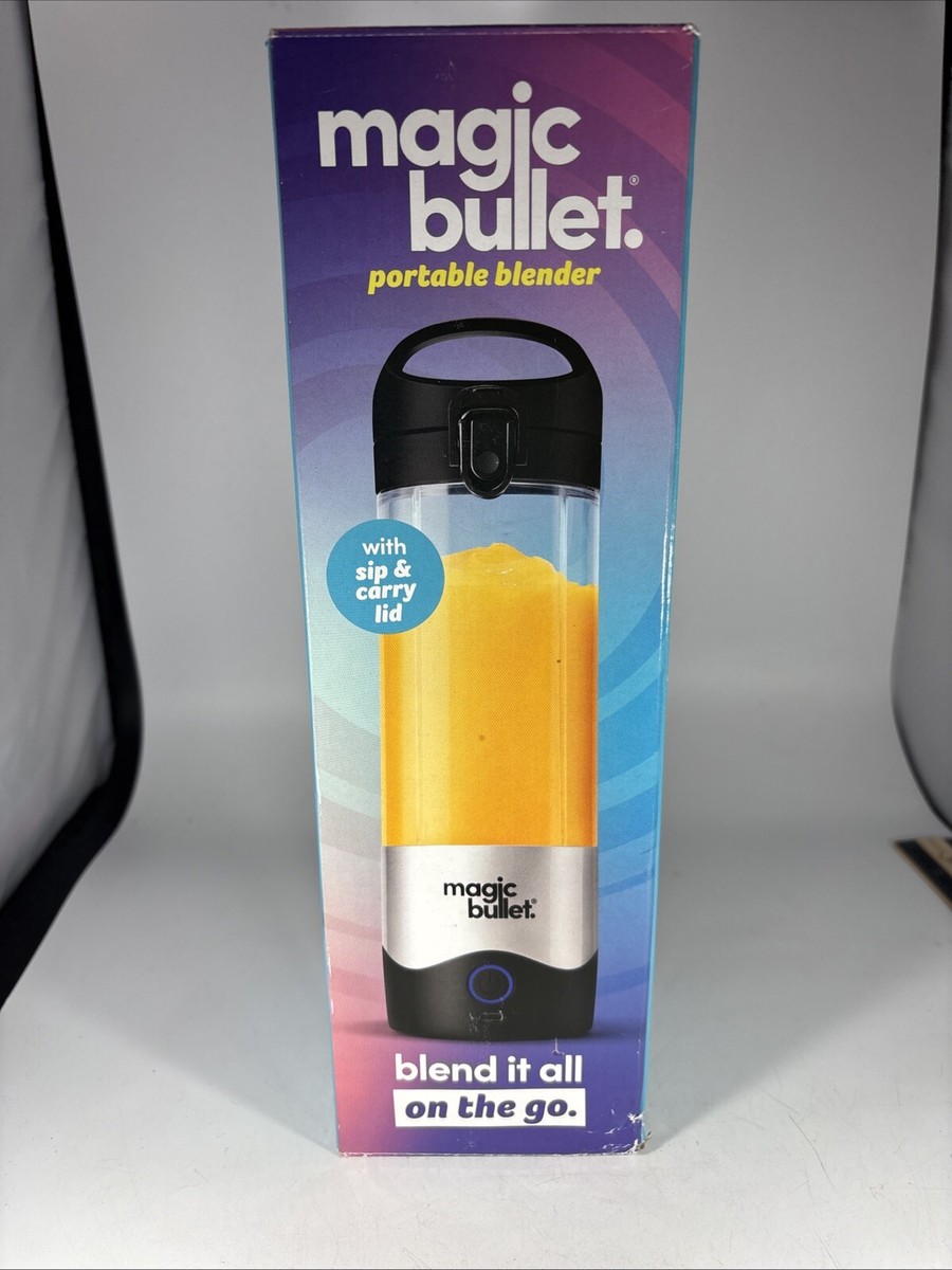 Magic Bullet Portable Blender MB-BX554-23 Sliver New In Box