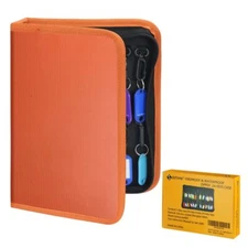 Portable Zippered Key OrganizerFireproof and Waterproof Key Case with 24 Key ...