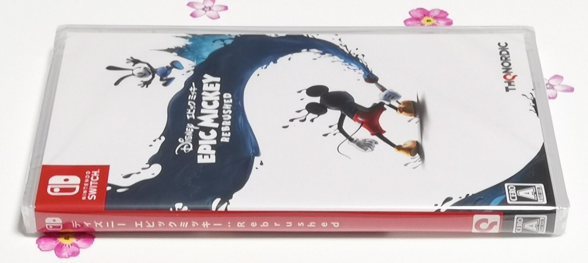 Disney Epic Mickey: Rebrushed (Nintendo Switch game) Japan Import