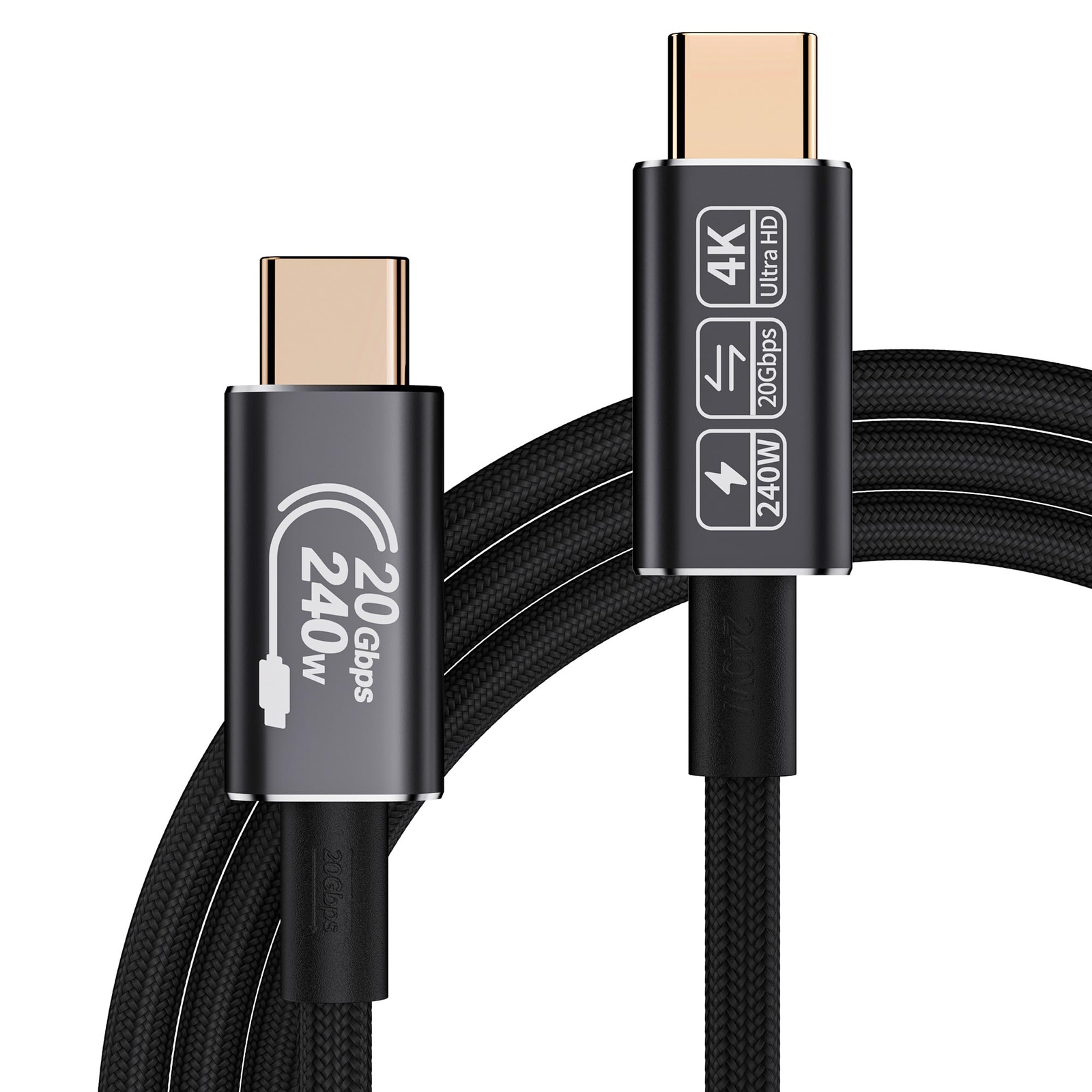 USB c Cable Video and Power 4k,Type c to Type c Monitor Cable,USB c 3.2 gen 2...-image
