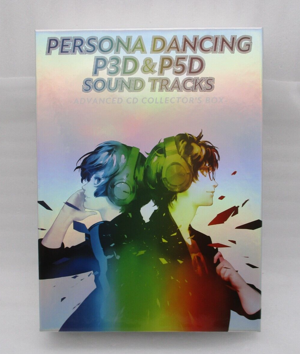 PERSONA DANCING P3D &amp; P5D SOUND TRACKS ADVANCED CD COLLECTOR'S BOX
