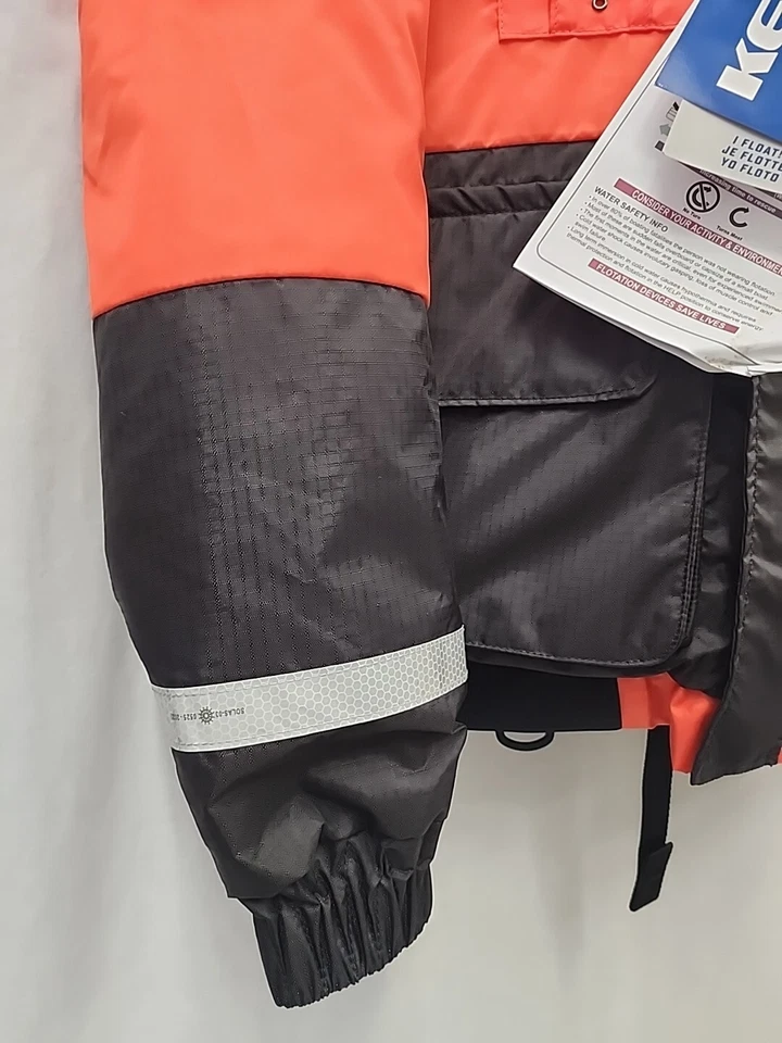 KENT Deluxe флотации куртка X-Large оранжевый - Изображение 2 из 4