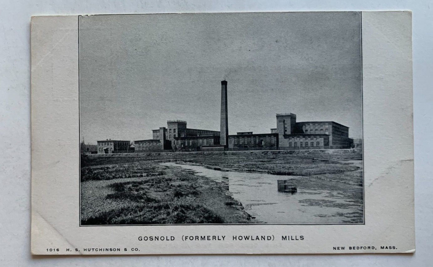 ca 1900s MA Postcard New Bedford Massachusetts Gosnold (Formerly