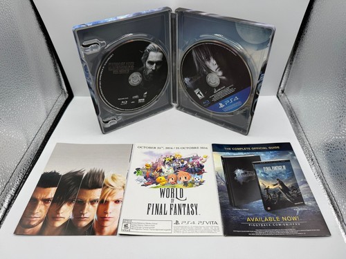 FINAL FANTASY XV DELUXE EDITION, FOR PS4, AUTOGRAPHED BY ACTORS - Picture 8 of 14