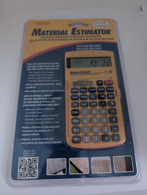Calculated Industries 4019 Basic Calculator Material Estimator
