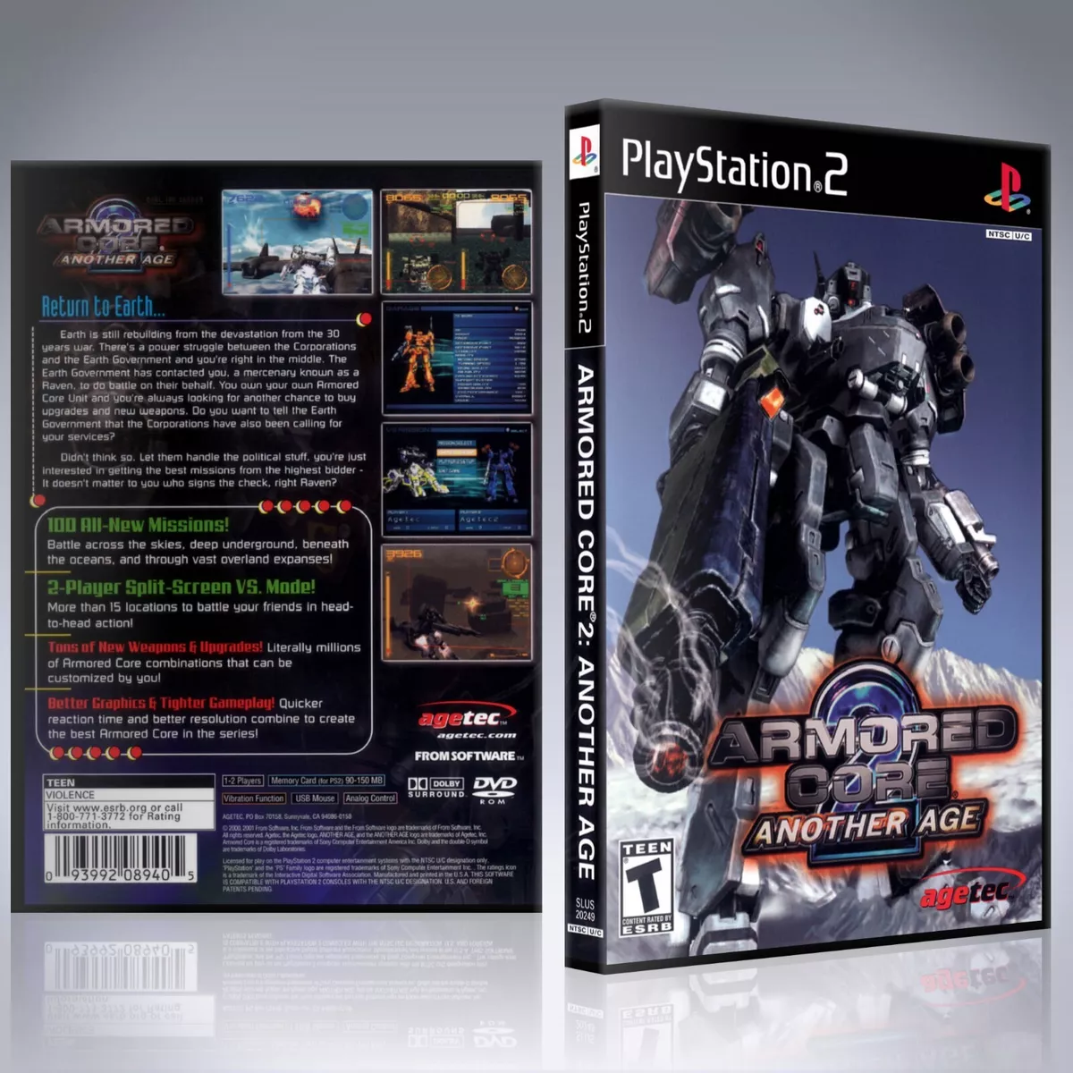 Armored Core 2: Another Age - (PS2) PlayStation 2 [Pre-Owned