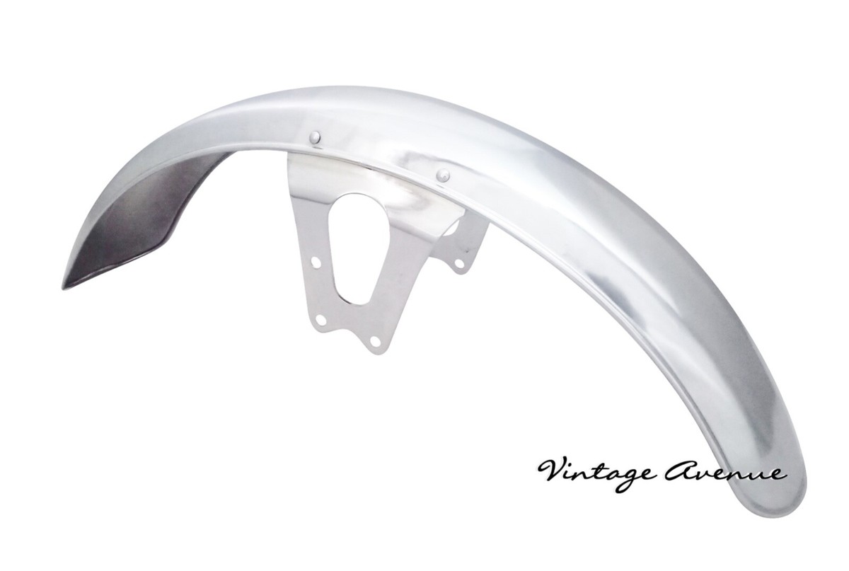HONDA CB250T CB250N CB400T CB400N CHROME PLATED FRONT FENDER