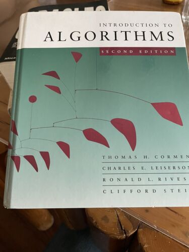 Introduction to Algorithms Hardcover 2nd edition - Bild 1 von 4