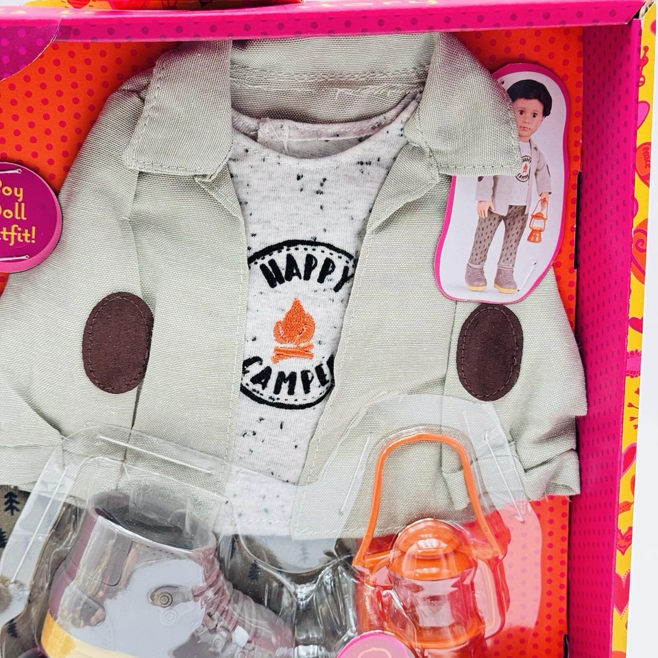 Наше поколение Deluxe наряд кемпинг наслаждение одежды для 18» мальчик куклы новый - Изображение 2 из 4