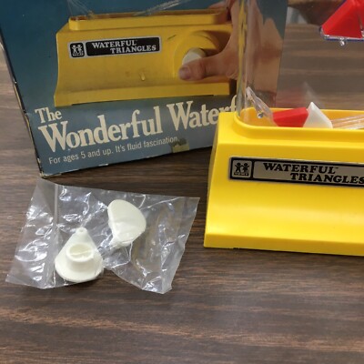 TOMY Waterfuls Tricky Triangles Handheld Puzzle Water Game