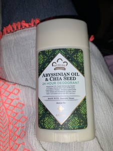 NUBIAN HERITAGE 24 Hour Deodorant Abyssinian Oil & Chia