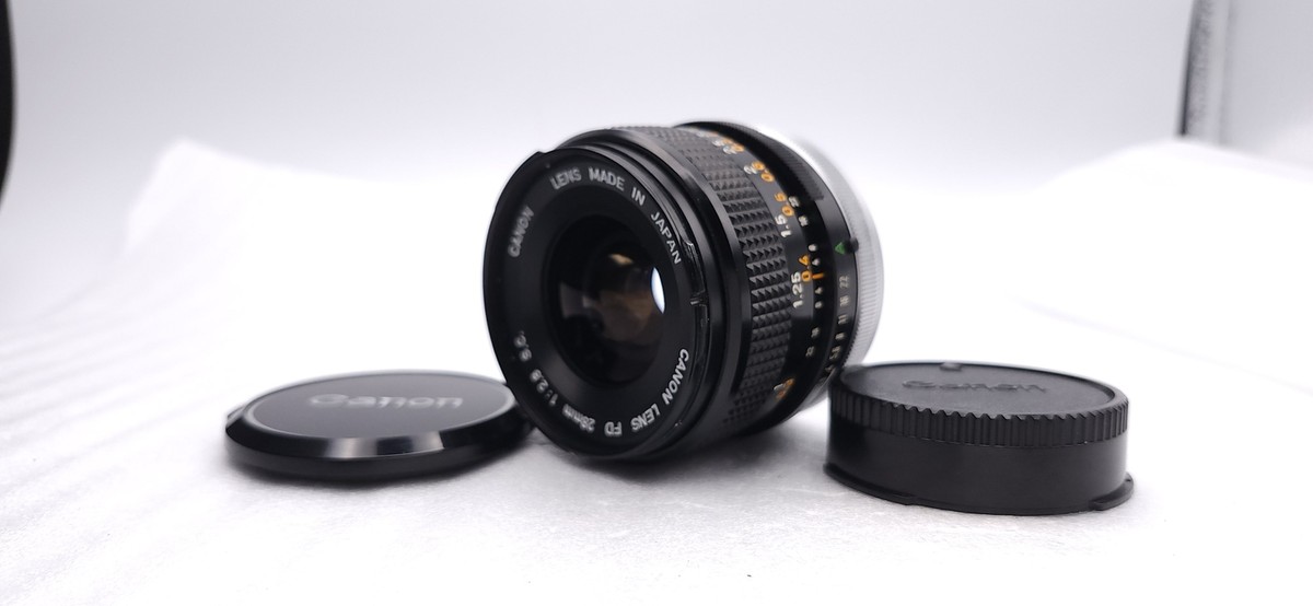 MINT] Canon FD 28mm SC Wide Angle MF Lens FD Mount From