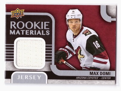 2015-16 UPPER DECK ROOKIE MATERIALS MAX DOMI ARIZONA #RM-MD