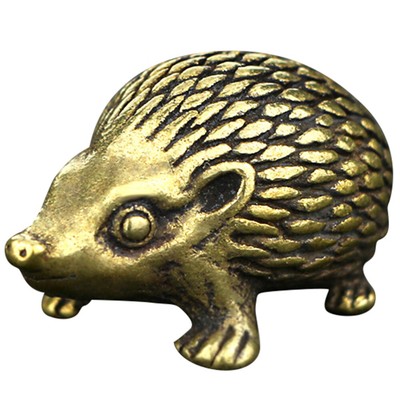 Hedgehog Sammeln Figurine Alten Welt Hedgehog Statue Messing Hedgehog Widget