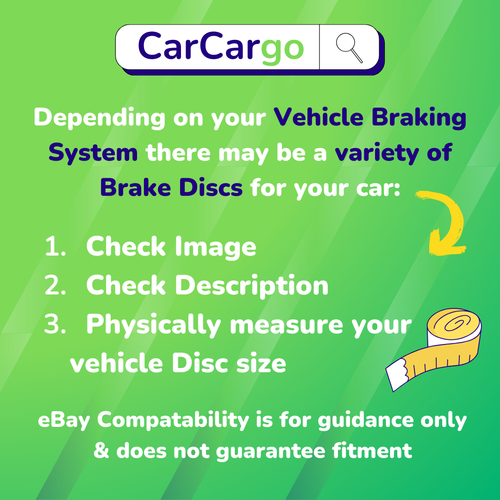 Brembo Vented Front Brake Discs Pair For Chevrolet Malibu 2.0 D 2012-2024 296 mm - Picture 2 of 9
