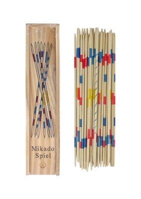 Traditionelle Mikado KINDER Pick Up Sticks Retro Spiel Holz Pickup Party Gastgeschenk