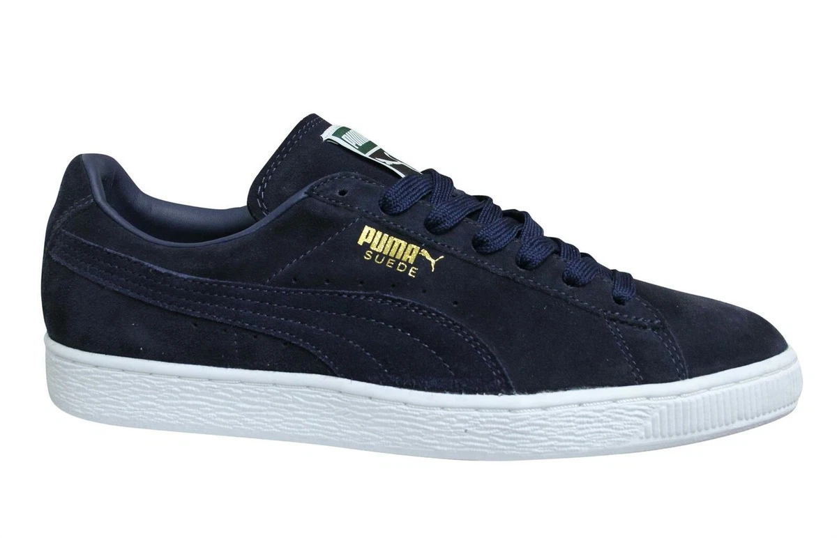 Navy blue on sale puma trainers