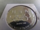 LARGE TOKEN MEDAL OLYMPICS 1998 NAGANO FOR USA LUGE — photo 2