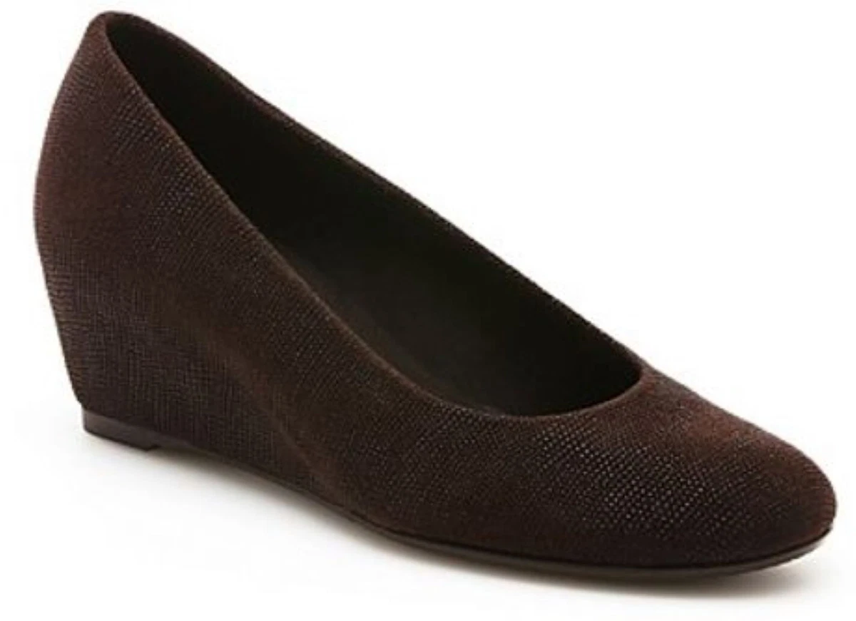Stuart weitzman wedge best sale pumps