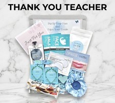 Thank You Teacher Gift Letterbox Pamper Hamper Self Care Relaxation Gift Box