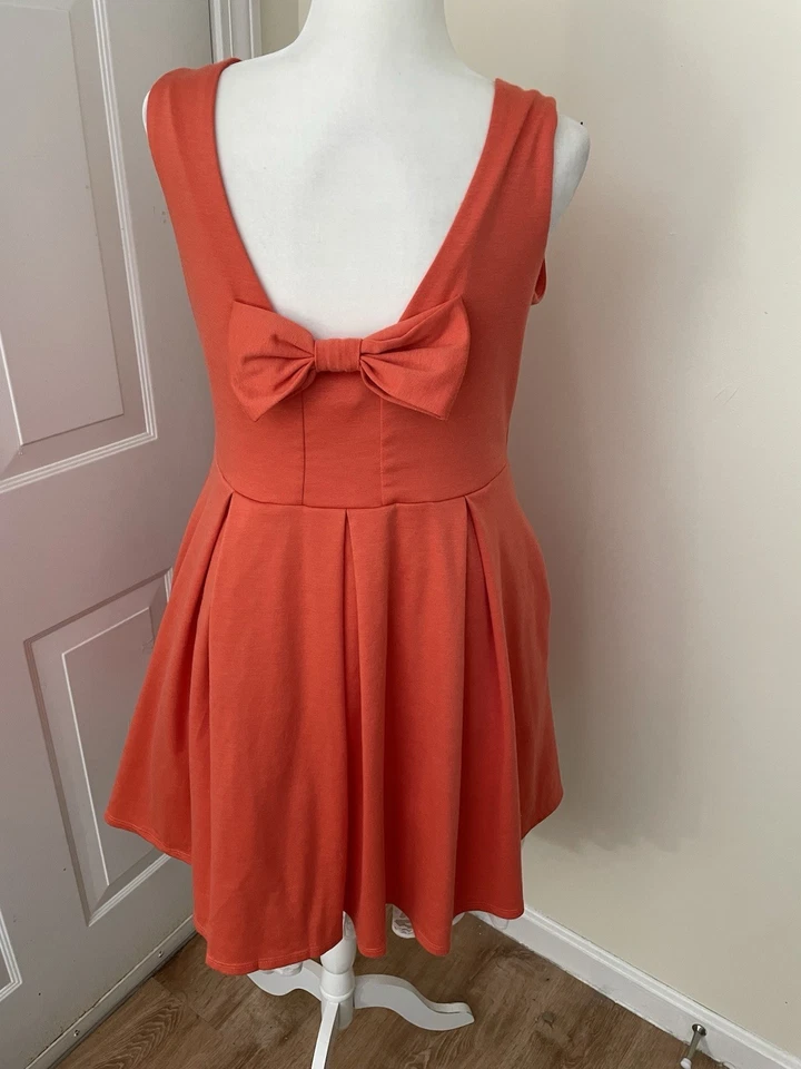 Vestido Apricity January Coral Talla XL Foto 2 de 4