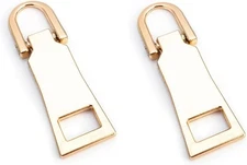 2Pcs Zipper Pull  Zipper Repair, Slider Pull Tab, for Luggage Backpack Jacket Su