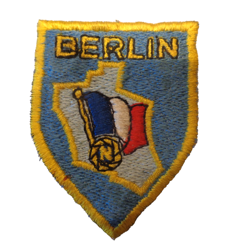 Insigne tissu des Forces Françaises à Berlin