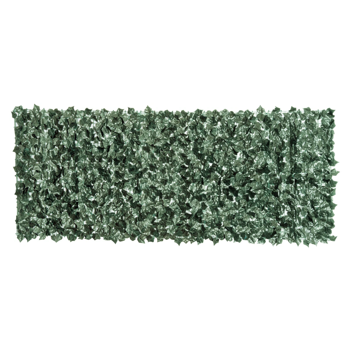 Artificial Leaf Screen Panel 240x100cm Dark Green UV-Stabilised PE Privacy Fence
