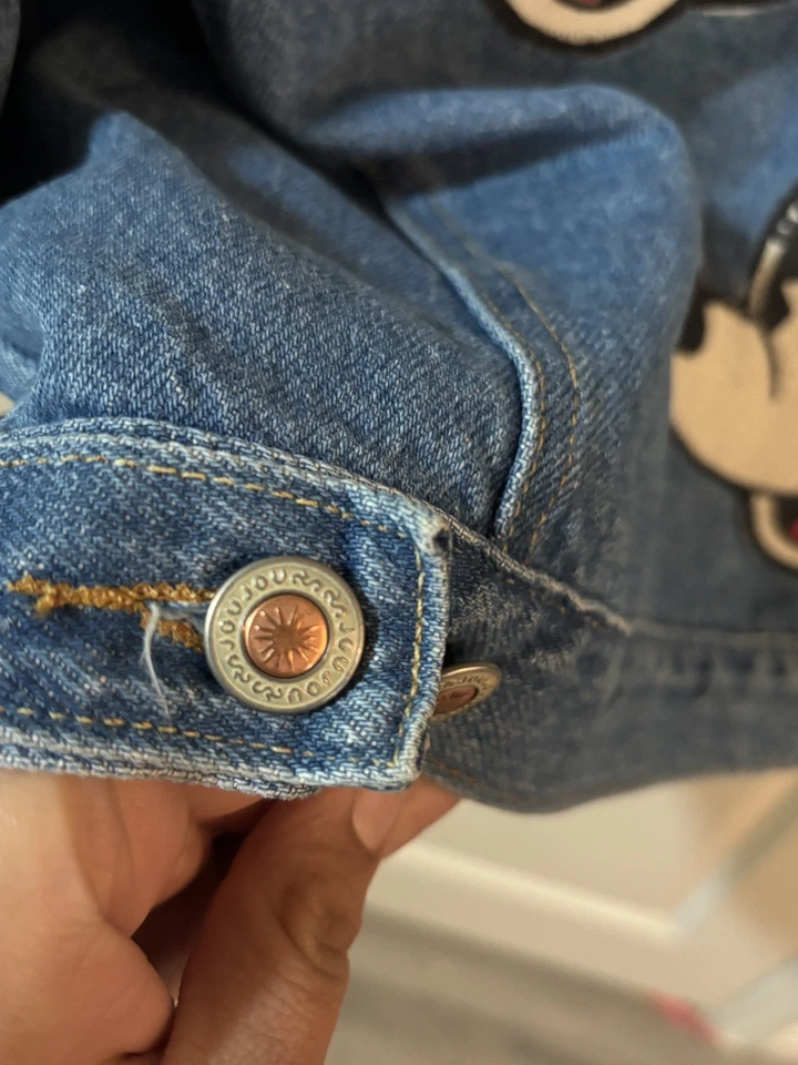 Chaqueta Denim Jou Hecha Exclusivamente para Disney Vintage Mickey & Minnie Grande Foto 4 de 4