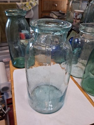 NICE! SCARCE EARLY BALTIMORE, MARYLAND HALF GALLON WAX SEALER FRUIT JAR 
