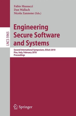 Fabio Massacci (u. a.) | Engineering Secure Software and Systems | Taschenbuch
