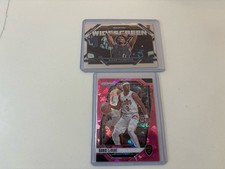 Prizm Ausar Thompson Widescreen RC + Prizm - Caris LeVert Pink Ice Pistons