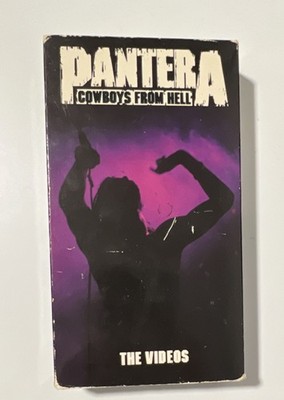Pantera Cowboys from Hell The Videos VHS Metal Interviews Live ATCO 1991