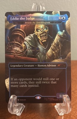 MTG Eddie The Judge Bruvac The Grandiloquent Secret Lair Foil LP Magic |  eBay