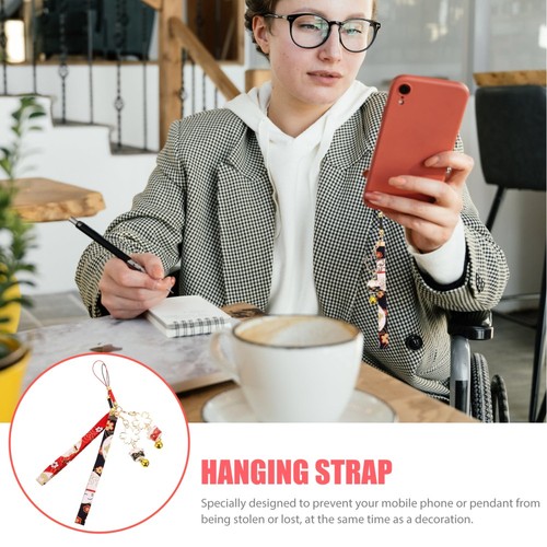 2 Pcs Pendant Phone Charm with Bell Charms for Cellphone - 第 3/12 張圖片