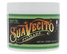 	Suavecito Pomade Matte No Shine Formula 4 oz 1 Pack - Medium Hold Hair Pomade	