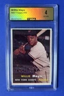 1957 Topps Willie Mays #10 MBA 4 VG-EX