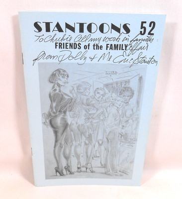 STANTOONS 52 Eric Stanton Signed orig Self-Published 'Zine Illustrations 1991