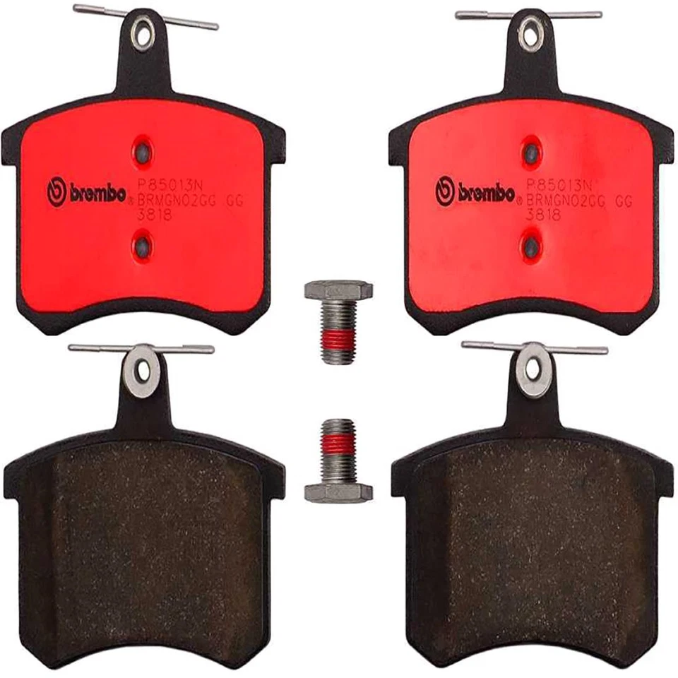 Brembo Rear NAO Ceramic Brake Pad Set For Audi A4 A8 Quattro Coupe 90 100 5000 - Image 2 of 3