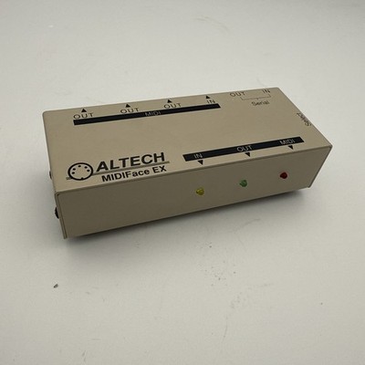Altech MIDIface EX   Vintage MIDI Interface w/ Serial & Multiple MIDI In/Out Por