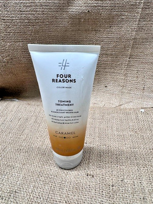 Four Reasons Color Mask Toning Treatment Blonde/Light Brown Hair 6.76oz*New