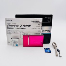 FUJIFILM FINEPIX Z100fd Compact Digital Camera Tested Working Seller Japan