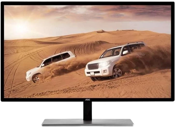 AOC U2879VF 28" 4K UHD LED Monitor - 1ms FreeSync HDMI DisplayPort DVI VGA -VESA - Image 2 of 4